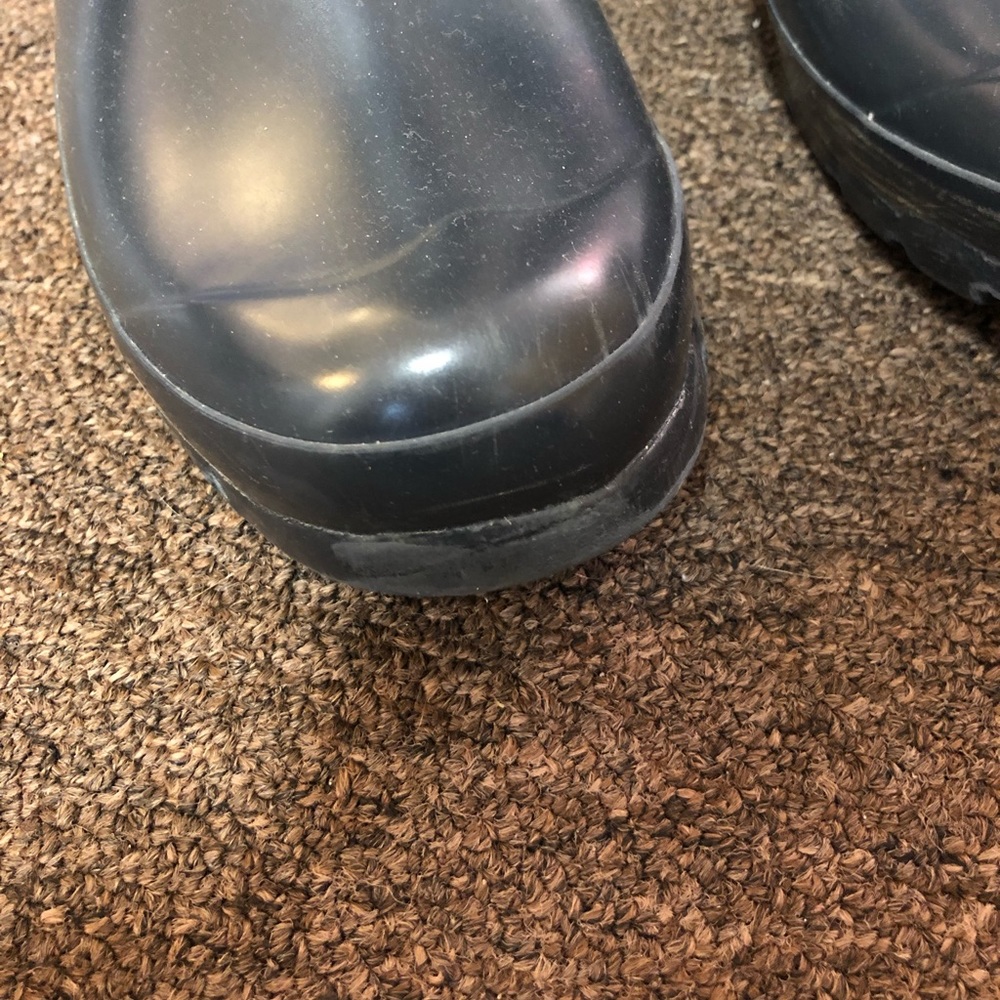 Hunter Original Tall Gloss Navy Blue Rain Boots - Picture 5 of 6